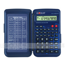 56 Funciones 10 dígitos de la pantalla de la calculadora científica con cubierta frontal (LC709F)